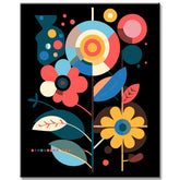 Painting by Numbers Colorful Flowers